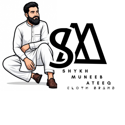 black and white simple clothing brand logo