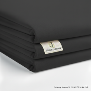 j. wash & wear premium unstitched fabric – classic navy blue